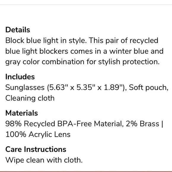 Summer & Rose Blue Light Blocker Glasses - Picture 2 of 6